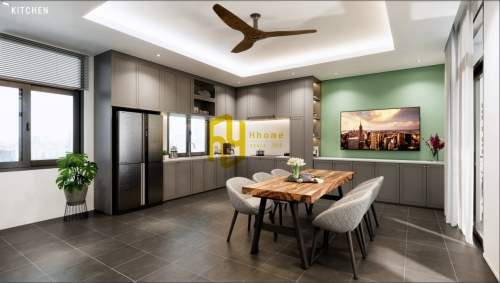 Cách sử dụng màu xanh phong thuỷ trong không gian nhà