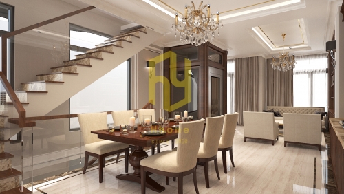 Một không gian ăn uống cổ điển kết hợp với trang trí hiện đại cho năm 2024