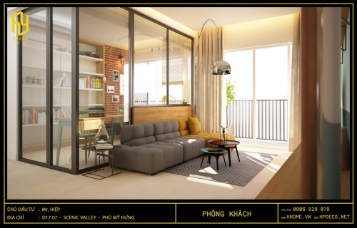 Thiết kế căn hộ theo phong cách Bắc Âu và cá tính riêng của gia chủ